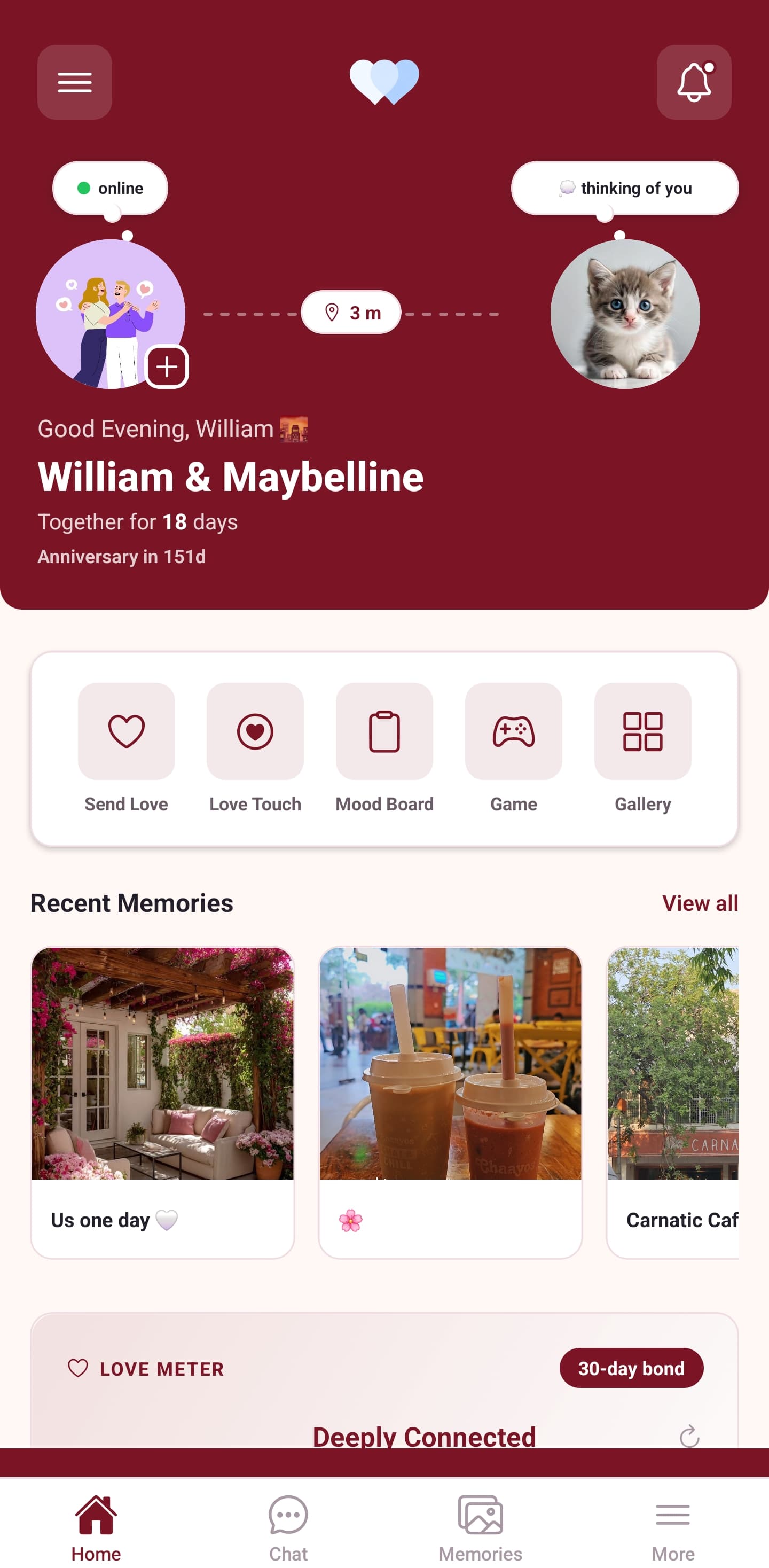 Let's Love home screen preview